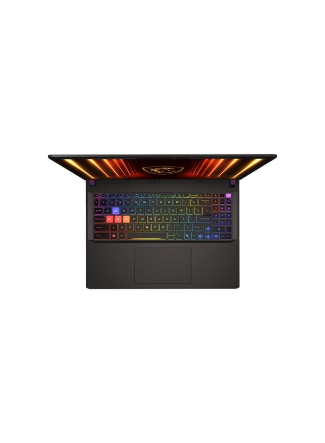 MSI Vector 16 (2025) HX AI Gaming Laptop Intel Ultra 9-275HX, 32GB, 1TB SSD, 16 Inch 240Hz QHD+, GeForce RTX 5070Ti 12GB, Windows 11 Home english/arabic Cosmo Gray english Cosmo Gray - Image 3